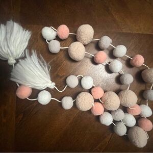 Charming Pastel Pom Pom Garland